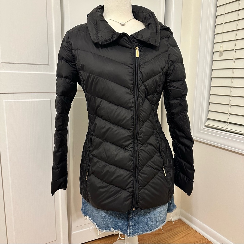 Michael kors Women's Black Quilted Jacket